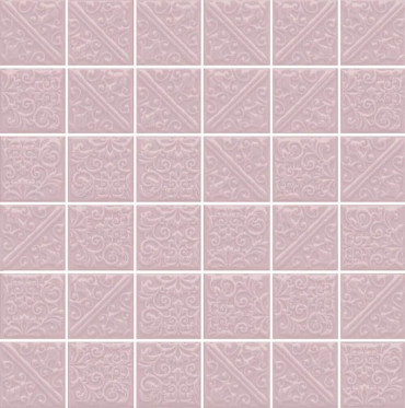 Настенная плитка Ла-Виллет 21027 розовый светлый 30.1x30.1 от Kerama Marazzi (Россия) в Москве