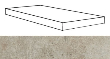 Угловая ступень REX LA ROCHE ECRU GRADINO DX (742257) правая 33x120x3 от REX Ceramiche (Италия) в Москве