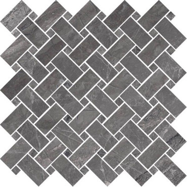 Мозаика SUPREME Mosaico Kadi Charcoal Lev (78080) 30x30 от Cerdomus (Италия) в Москве
