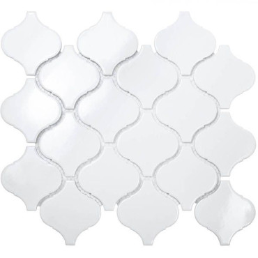 Мозаика Latern White Glossy (DA40015/DL1001) 24.6x28x6 от StarMosaic (Китай) в Москве