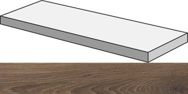 Угловая ступень ECO CHIC ANG.TOP DX BROWN RET правая (PF60006673) 32x120x4.5 от ABK Ceramiche (Италия) в Москве