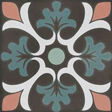 Керамогранит SYNC CLOVER BLUE (125638) 15x15 от DNA Tiles (Испания) в Москве