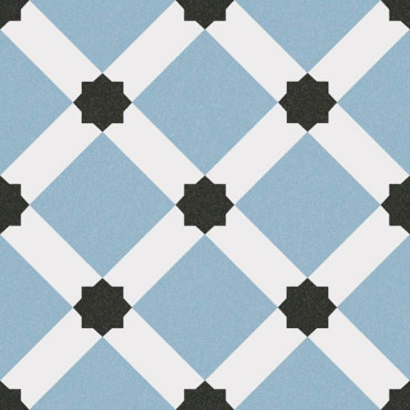 Декор 1900 Palau Celeste 20x20 от Vives Ceramica (Испания) в Москве