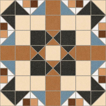 Декор Barnet Merton Marron 31.6x31.6 от Vives Ceramica (Испания) в Москве