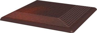 Ступень угловая структ. CLOUD BROWN DURO 30x30 от Paradyz (Польша) в Москве