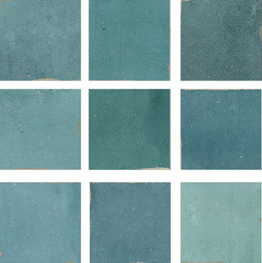 Настенная плитка MESTIZAJE ZELLIGE DECOR TURQUES (111361) 12.5x12.5 от WOW (Испания) в Москве