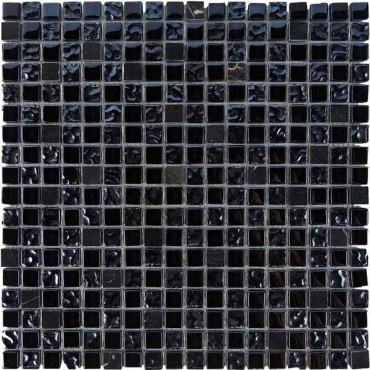 Мозаика PIX714 из мрамора и стекла (15x15) 30x30 от Pixmosaic (Китай) в Москве