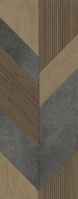 Настенная плитка GENT STONE 3D ROBLE (100337327) 59.6x150 от Porcelanosa (Испания) в Москве