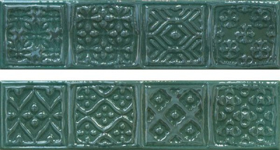 Настенный декор COMP.RODIA EMERALD (комплект 2 плитки) 15x30 от Cifre Ceramica (Испания) в Москве
