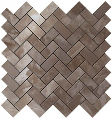 Мозаика S.O. Black Agate Herringbone Mosaic 30.5x30.5 от Atlas Concorde (Россия) в Москве