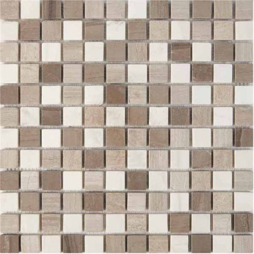 Мозаика PIX279 из мрамора (23x23) 30.5x30.5 от Pixmosaic (Китай) в Москве