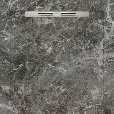 Керамический душевой поддон FIORI DI PESCA GREY - SLOPE LINE 90 90x90 от Aquanit (Турция) в Москве