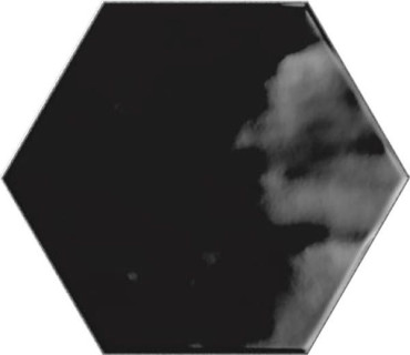 Настенная плитка GEOMETRY HEX BLACK GLOSSY 15x17.3 от Ribesalbes (Испания) в Москве