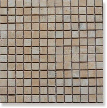Мозаика Marble Ivory Travertine (1.5x1.5) 30.5x30.5 от Art&Natura (Италия) в Москве