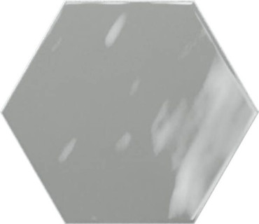 Настенная плитка GEOMETRY HEX GREY GLOSSY 15x17.3 от Ribesalbes (Испания) в Москве
