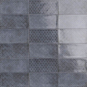 Настенная плитка Rev. DECOR CAMDEN AZURRO 10x20 от Mainzu (Испания) в Москве