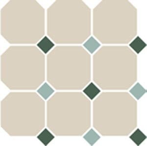 Керамогранит 4416 OCT18+13-B White OCTAGON 16/Green 18 + Turquoise 13 Dots 30x30 от TopCer (Португалия) в Москве