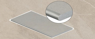 Фронтальная ступень SHALE TAUPE GRADONE TOR.SQ. (SL06GT2) 120x33x4 от Italgraniti (Италия) в Москве