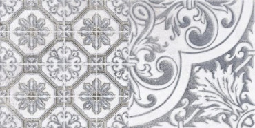 Декор Кампанилья Серый 3 1641-0095 20x40 от Lasselsberger Ceramics (Россия) в Москве