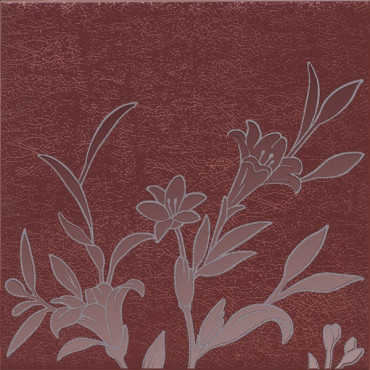 Декор Барберино 5 бордо глянцевый (HGD/C569/5293) 20x20x0.69 от Kerama Marazzi (Россия) в Москве