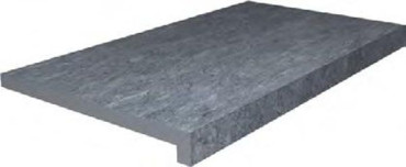 Фронтальная ступень клеёная тип L Роверелла серый тёмный (DL600600R20/GLF) 34x60x20 от Kerama Marazzi (Россия) в Москве