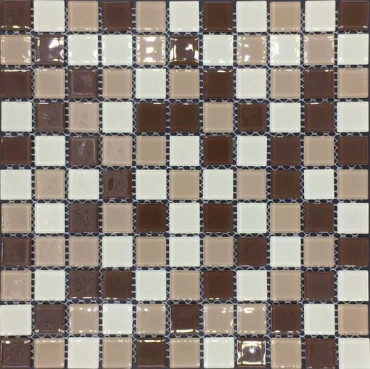 Мозаика PIX007 из стекла (25x25) 30x30 от Pixmosaic (Китай) в Москве