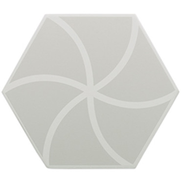 Керамогранит FANCY WAVES GREY (127012) 20x23 от DNA Tiles (Испания) в Москве