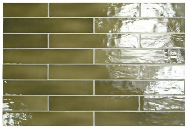 Настенная плитка MANACOR BASIL GREEN (26928) 6.5x40 от Equipe Ceramicas (Испания) в Москве