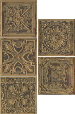 Настенная плитка Gatsby Copper Tin (Mix 5) 20x20 от Aparici (Испания) в Москве