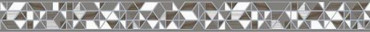 Бордюр Polaris серый (PG5D092) 5x59.8 от Cersanit (Россия) в Москве