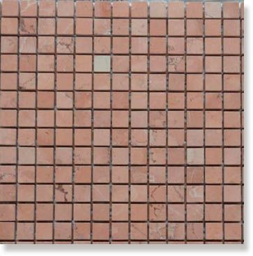 Мозаика Marble Rosa Perlino (1.5x1.5) 30.5x30.5 от Art&Natura (Италия) в Москве