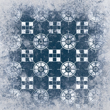 Декор DECOR LUISA (мат) 20x20 от Alborz Ceramic CO (Иран) в Москве
