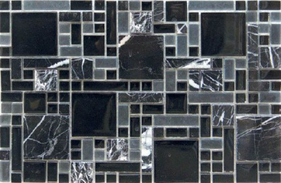 Мозаика ELITE BLACK 30x30 от Irida (Китай) в Москве