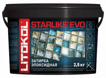 Затирка STARLIKE EVO S.100 BIANCO ASSOLUTO 2,5кг от Litokol (Россия) в Москве
