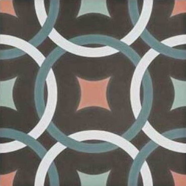 Керамогранит SYNC CHAIN BLUE (125636) 15x15 от DNA Tiles (Испания) в Москве