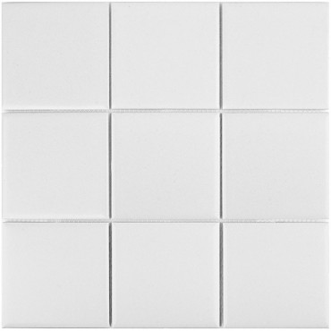 Мозаика White Matt (MH33900) (97x97) 30x30x6 от StarMosaic (Китай) в Москве