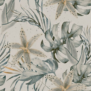 Керамогранит HELSINKI 1841 BIANCO DECOR GARDEN (HLSBD) 100x100 от Porcelanite Dos (Испания) в Москве