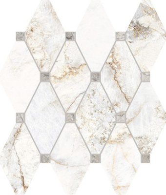 Мозаика OCTAGONE GEMSTONE NATURAL LAP RET (179142) 30x28 от La Fabbrica (Италия) в Москве