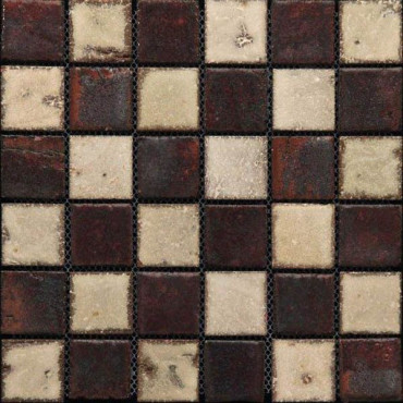 Мозаика Rust - 25(4) 28.5x28.5 от Gaudi Ceramics (Китай) в Москве