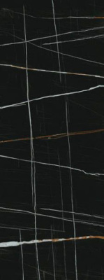 Керамогранит Marble SL Сахара Блэк лаппатированный (SG072902R6) 119.5x320x6 от Kerama Marazzi (Россия) в Москве