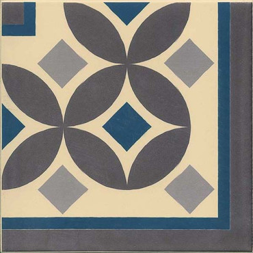 Декор 1900 Guell-3 20x20 от Vives Ceramica (Испания) в Москве
