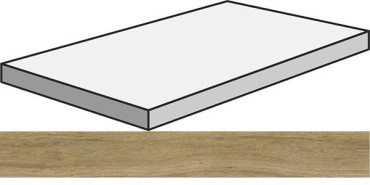 Угловая ступень S.WOOD GRAD.ANG.120/SX W.GO левая 33x120 от Sant Agostino (Италия) в Москве