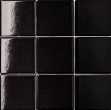 Мозаика Black Glossy (MH84000) (97x97) 30x30x6 от StarMosaic (Китай) в Москве