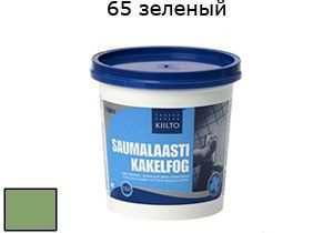 Затирка для швов Saumalaasti № 65 (1 кг) зеленый от Kiilto (Финляндия) в Москве