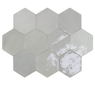 Настенная плитка Zellige Hexa Grey Глазурованная (122079) 10.8x12.4 от WOW (Испания) в Москве