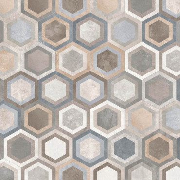 Керамогранит Hexagono Bushmills Multicolor 23x26.6 от Vives Ceramica (Испания) в Москве