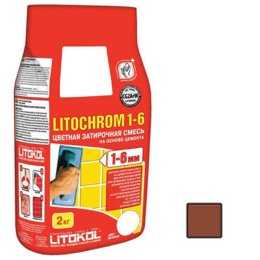 Litochrom 1-6 С.510 охра алюм.(2кг.) от Litokol (Россия) в Москве