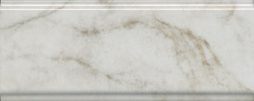 Бордюр Серенада белый глянцевый обрезной (BDA025R) 30x12x1.3 от Kerama Marazzi (Россия) в Москве