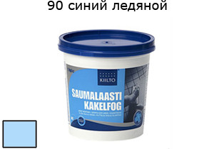Затирка для швов Saumalaasti № 90 (1 кг) синий ледяной от Kiilto (Финляндия) в Москве