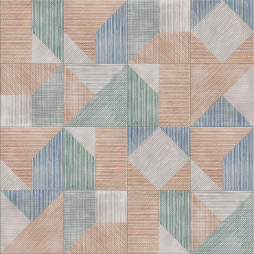 Керамогранит PLAY STRING MIX MULTICOLOR (PF60003487) 20x20 от ABK Ceramiche (Италия) в Москве